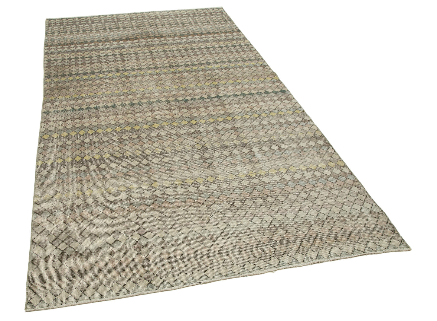 5x9 Beige Bohemian Rug  - 21789