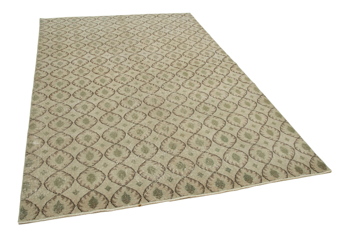 6x9 Beige Bohemian Rug  - 21793