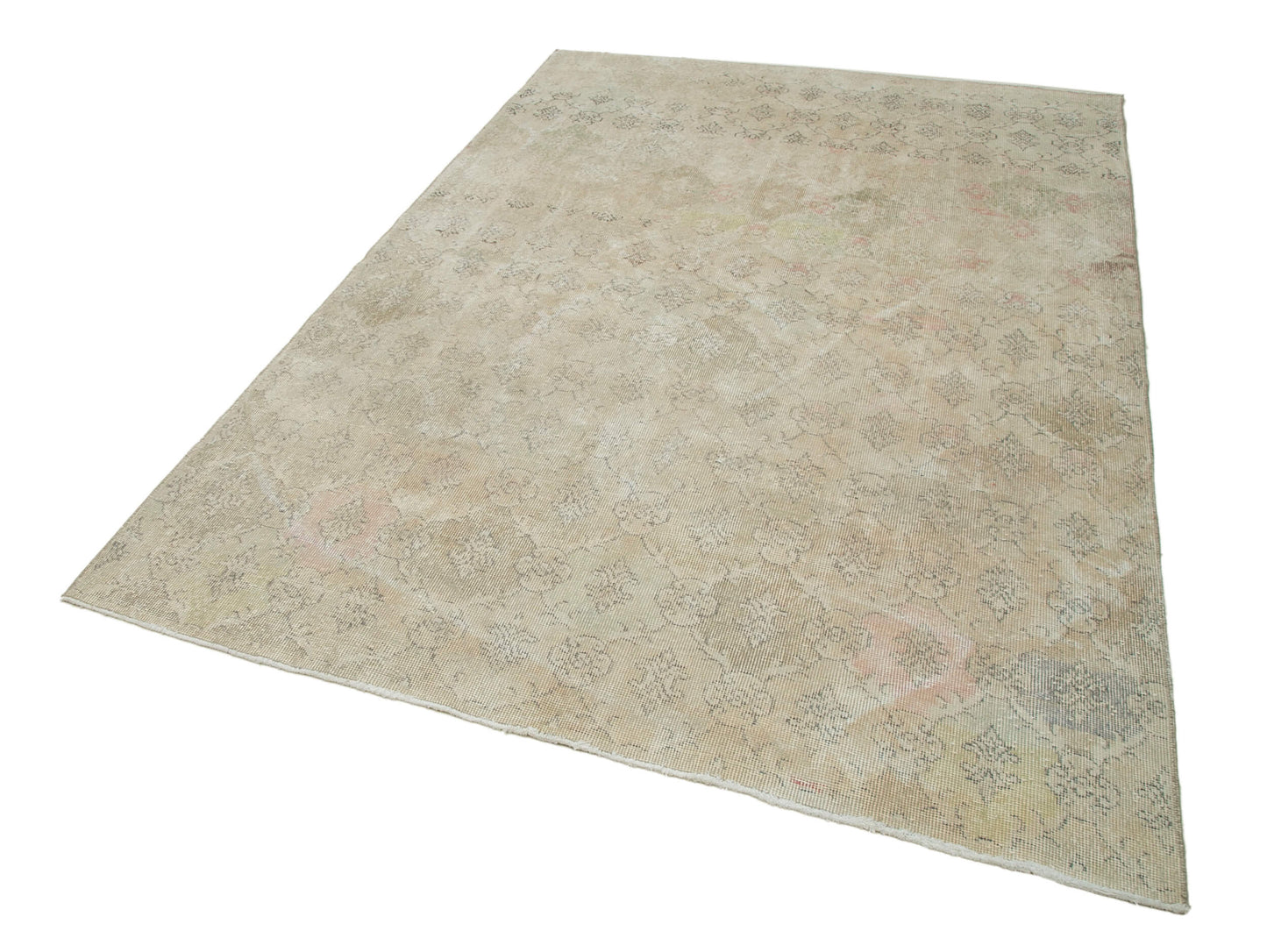 6x8 Beige Bohemian Rug  - 21807