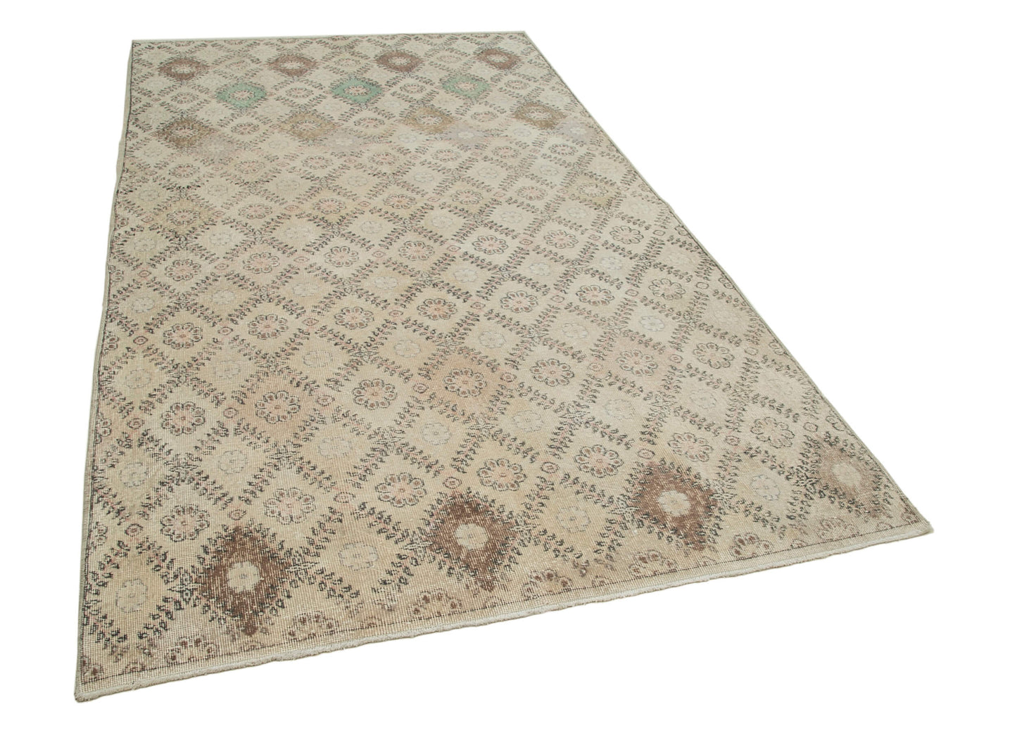 5x10 Beige Bohemian Rug  - 21812