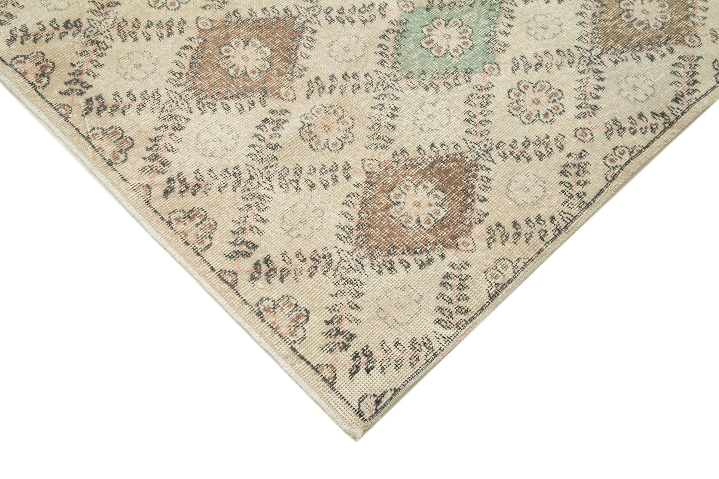 5x10 Beige Bohemian Rug  - 21812