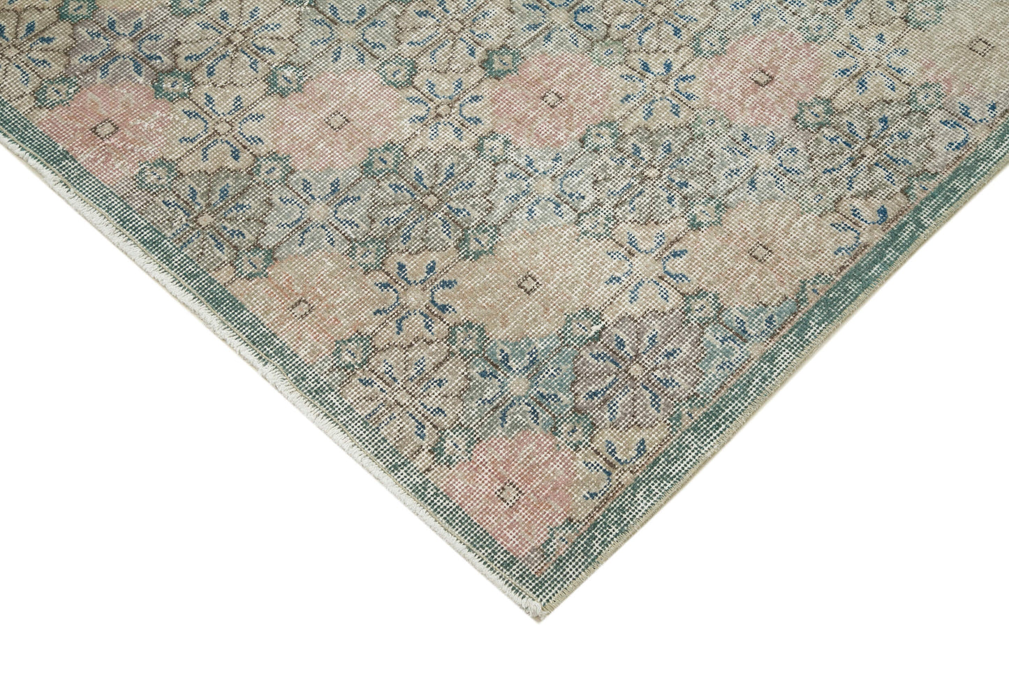 5x8 Beige Bohemian Rug  - 21837