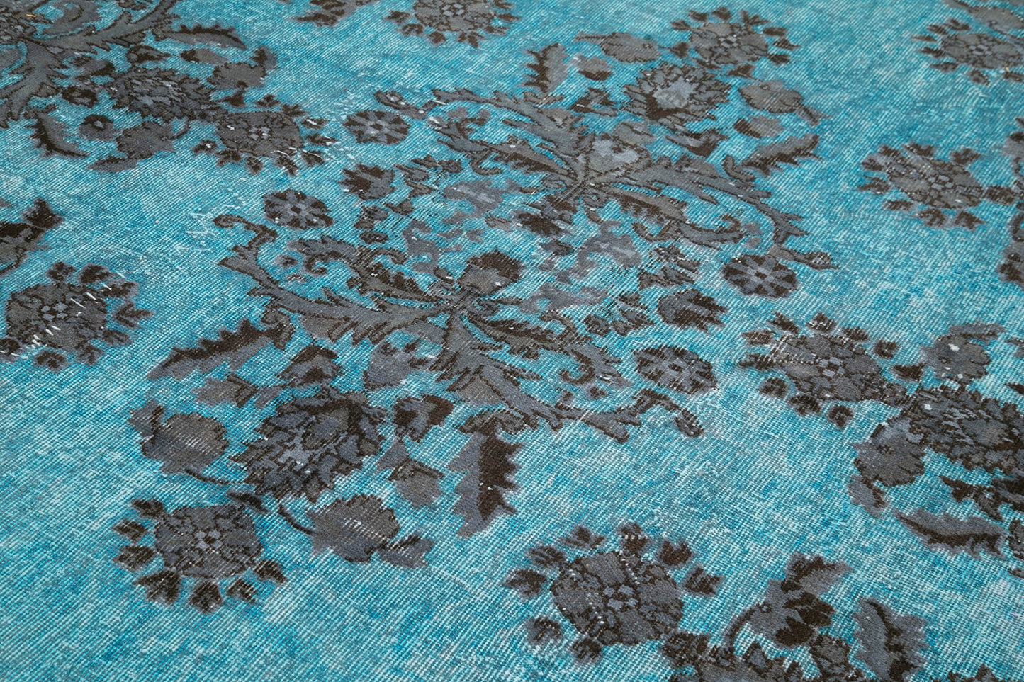 7x10 Blue Over Dyed Rug - 22105