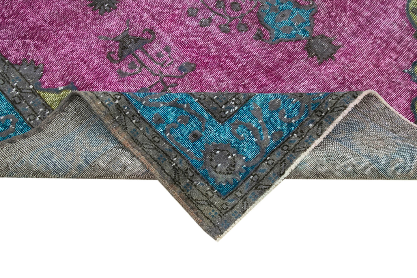 7x10 Pink Over Dyed Rug - 22113