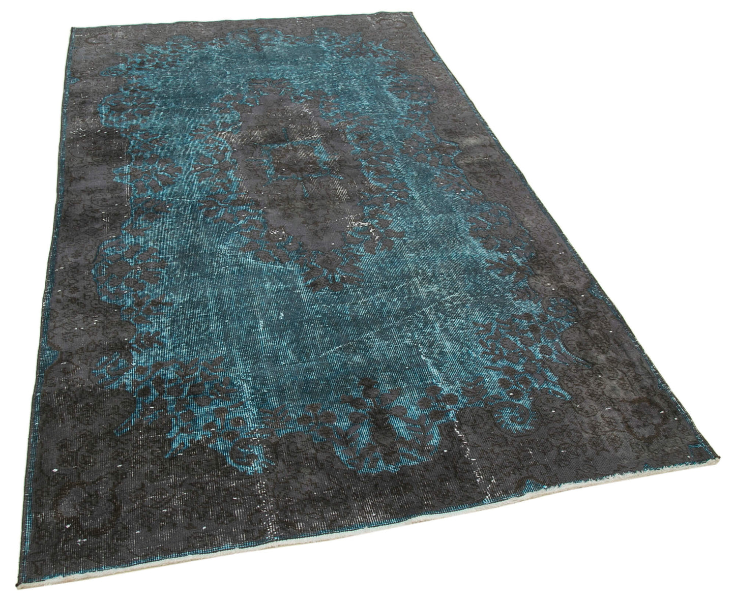 5x9 Grey Over Dyed Rug - 22158