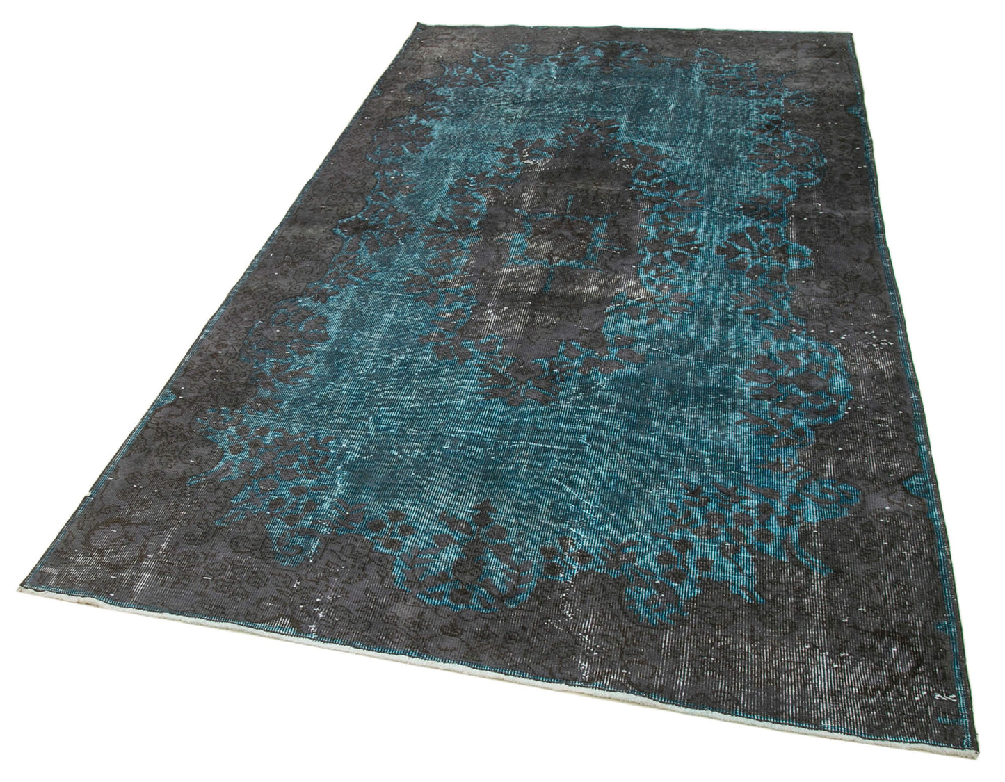 5x9 Grey Over Dyed Rug - 22158