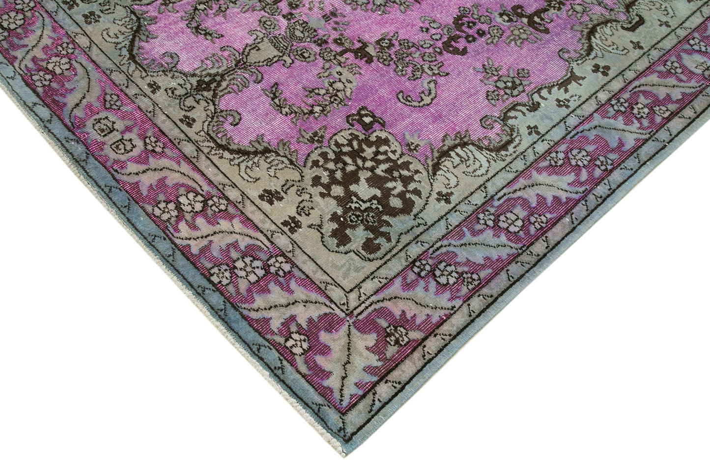 6x9 Pink Over Dyed Rug - 22164