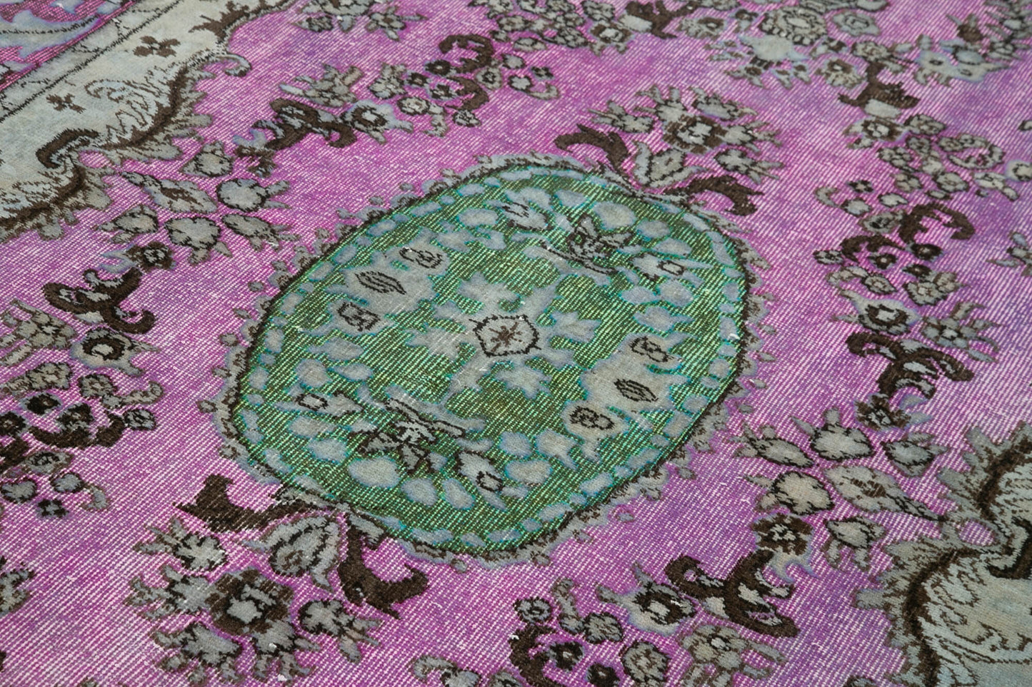 6x9 Pink Over Dyed Rug - 22164