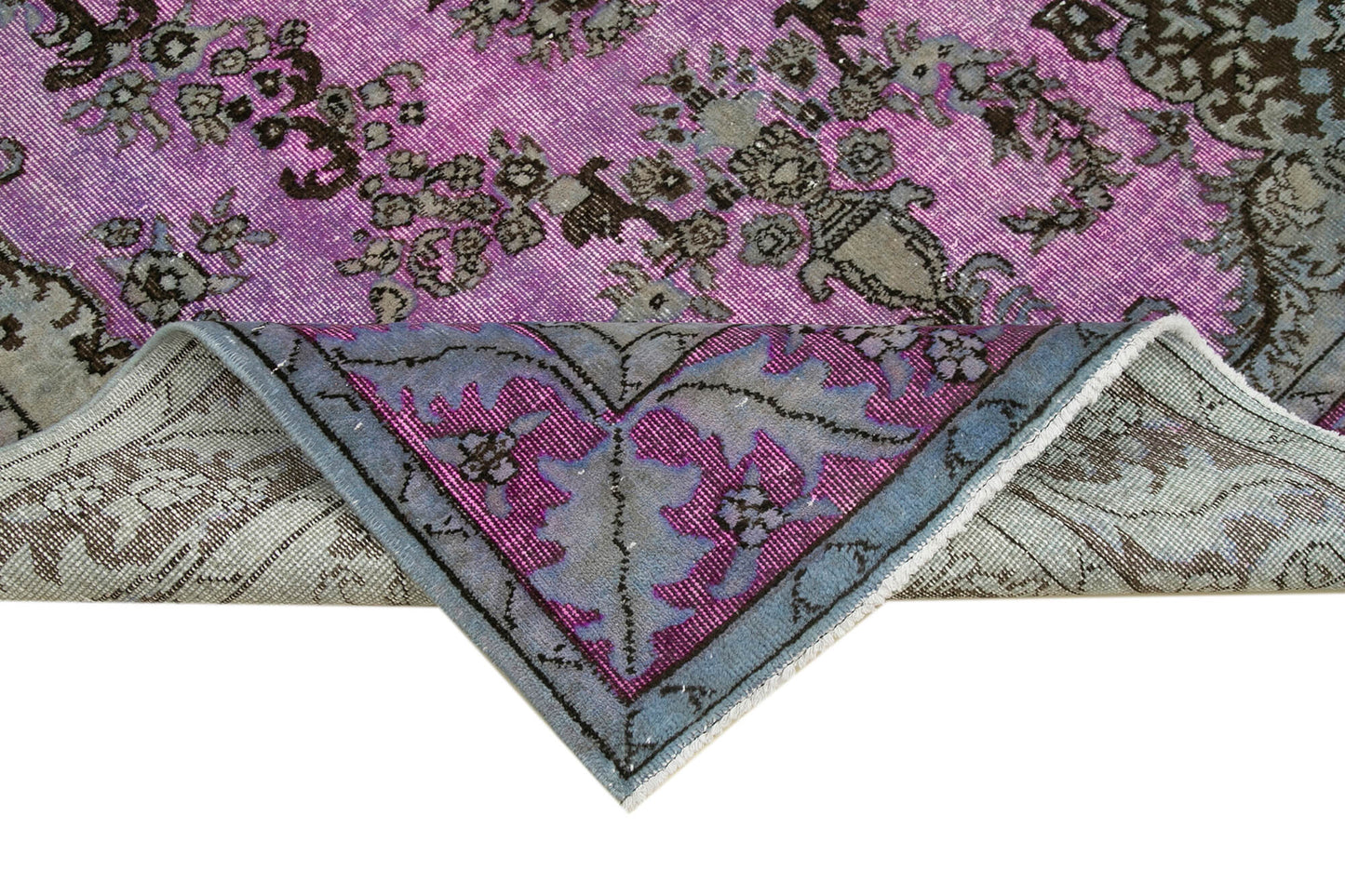 6x9 Pink Over Dyed Rug - 22164