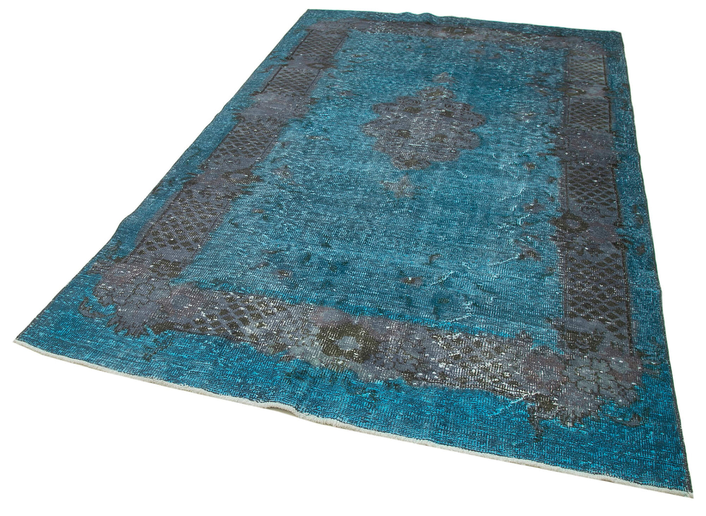 6x10 Blue Over Dyed Rug - 22299