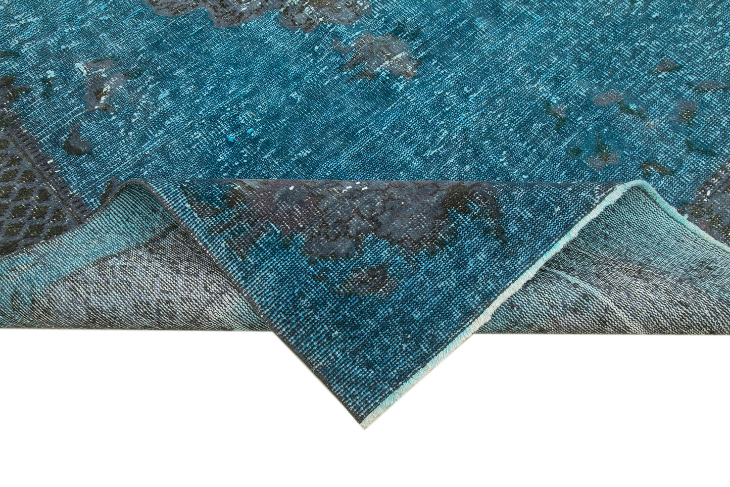 6x10 Blue Over Dyed Rug - 22299