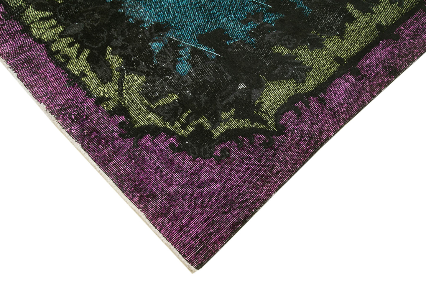 6x10 Purple Over Dyed Rug - 22302