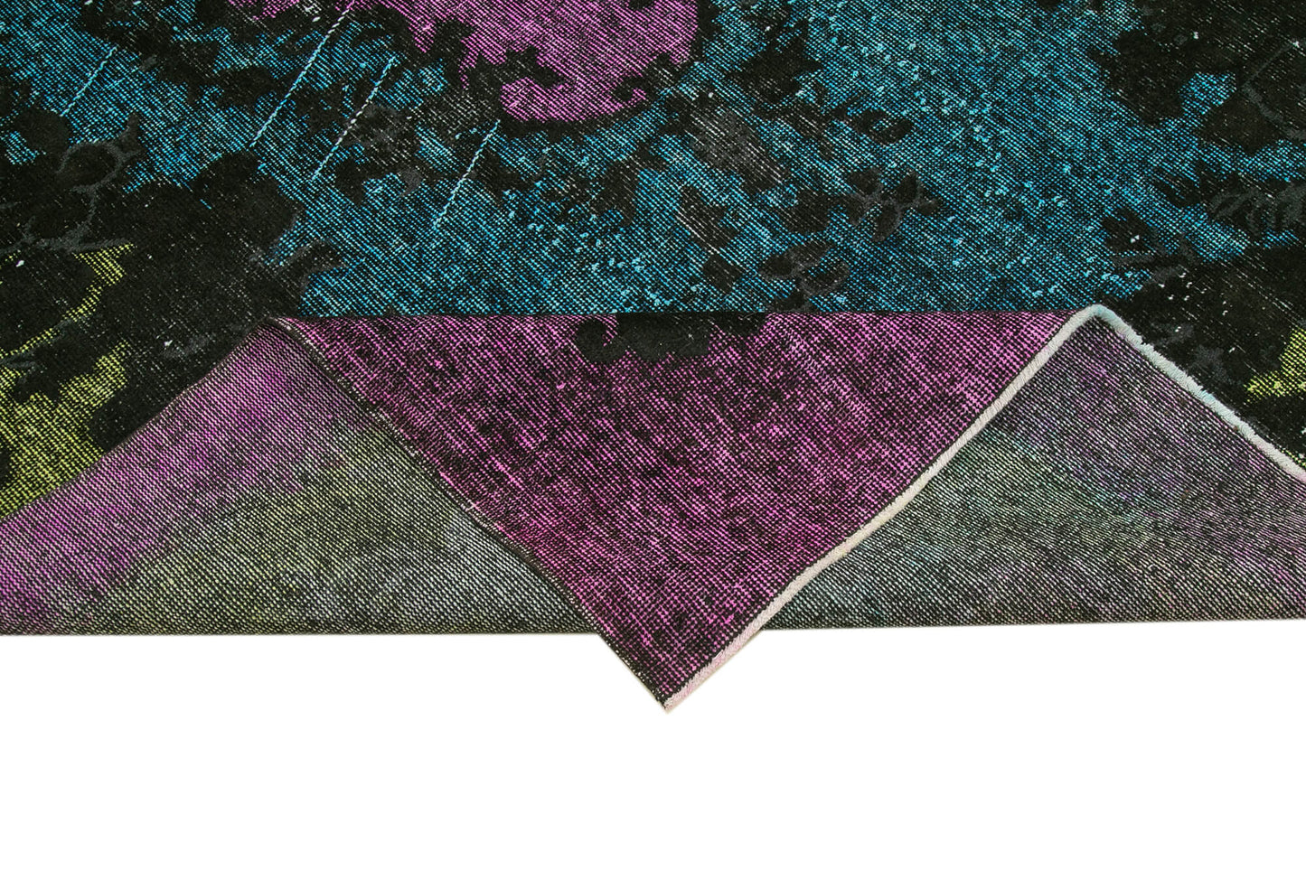 6x10 Purple Over Dyed Rug - 22302