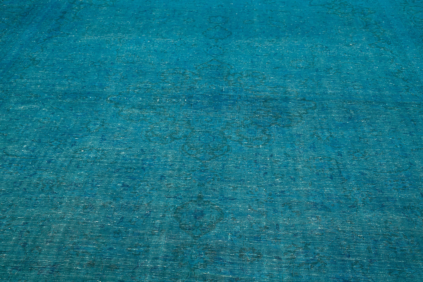 10x13 Blue Overdyed Large Area Rug - 22887