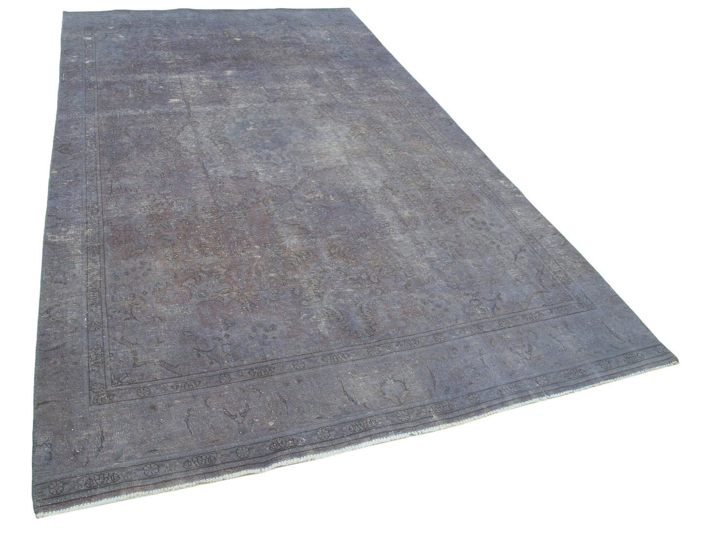 6x10 Purple Overdyed Large Area Rug - 22966