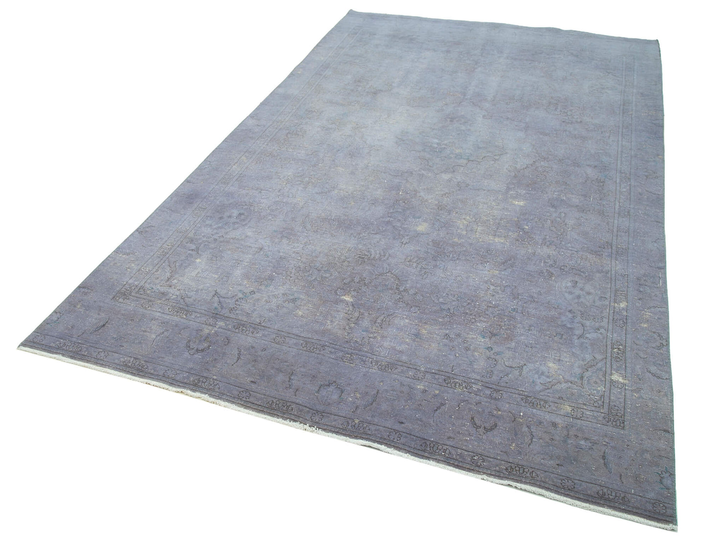 6x10 Purple Overdyed Large Area Rug - 22966