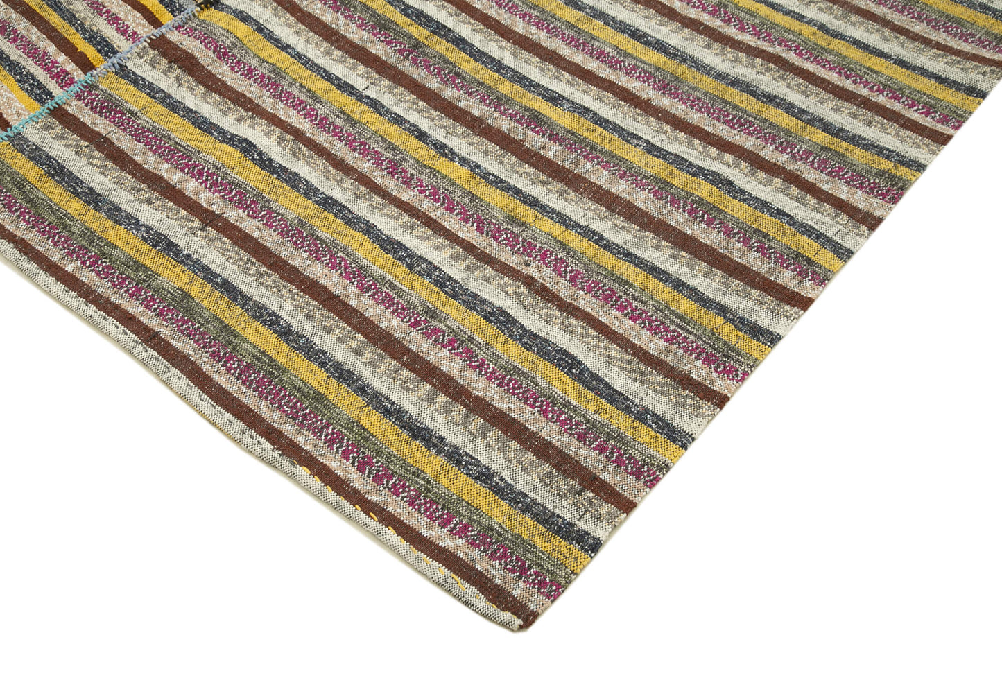 6x10 Brown Anatolian Kilim Rug - 23047