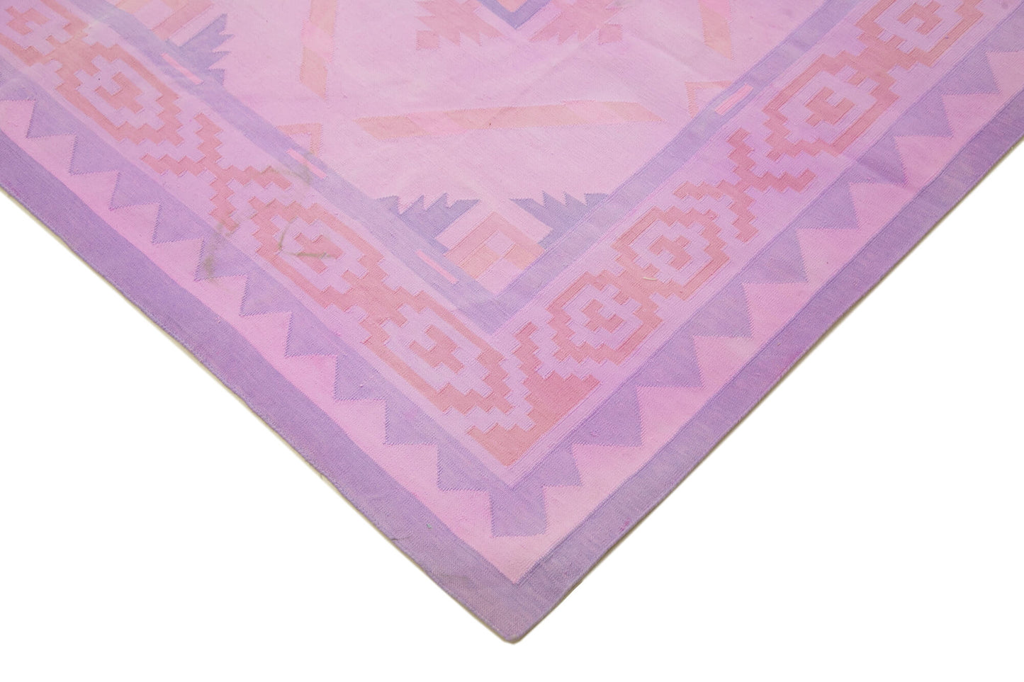 6x9 Pink Oriental Kilim Rug - 23549