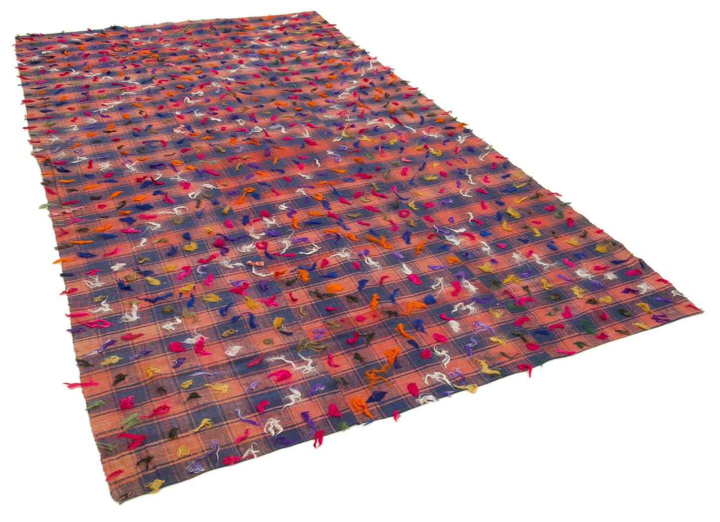 6x10 Red Oriental Kilim Rug - 23568