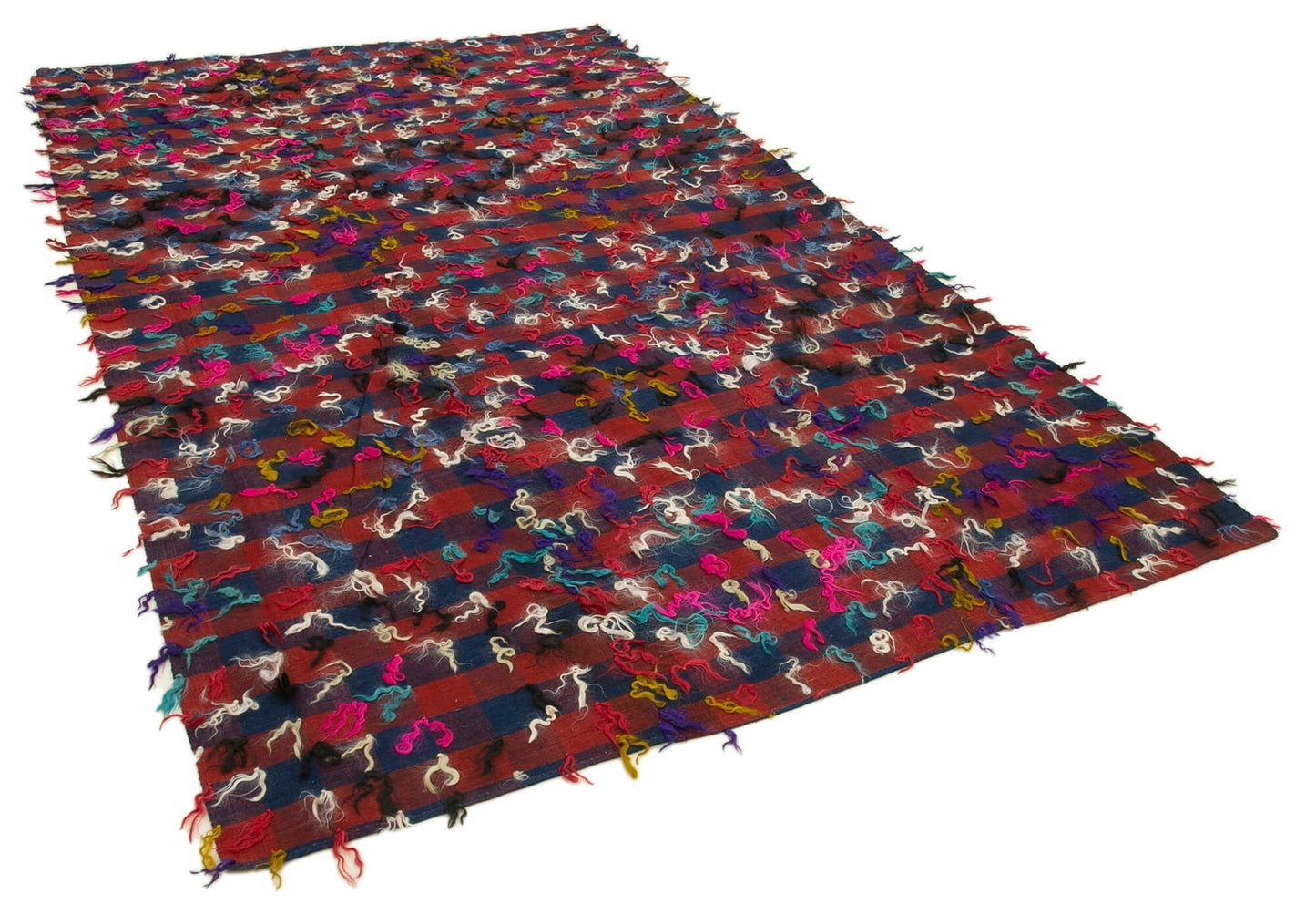 6x10 Red Oriental Kilim Rug - 23570