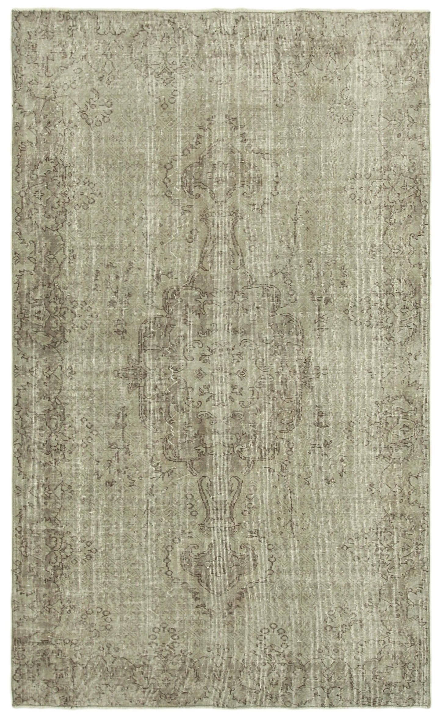 6x9 Grey Overdyed Rug - 23726