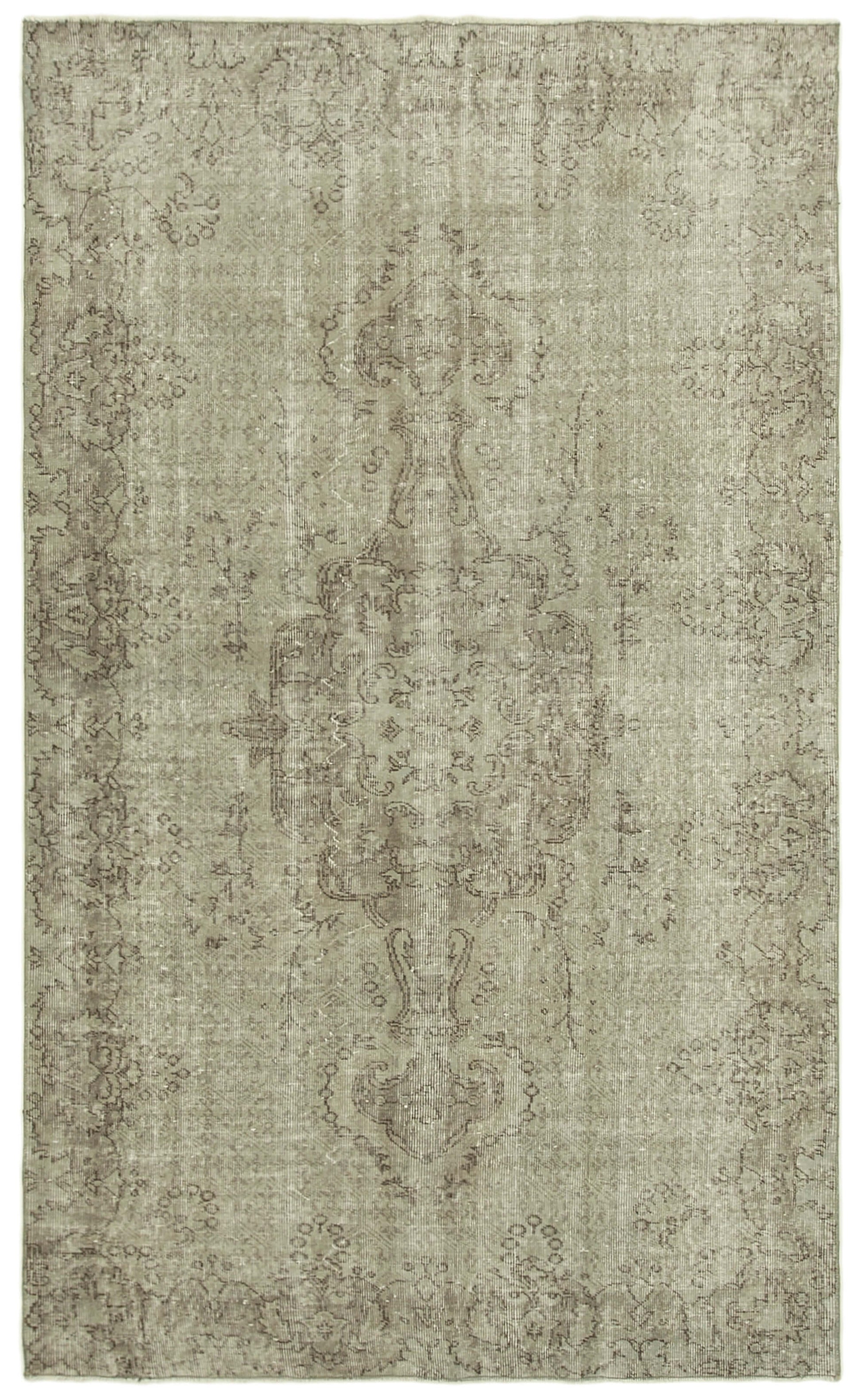 6x9 Grey Overdyed Rug - 23726