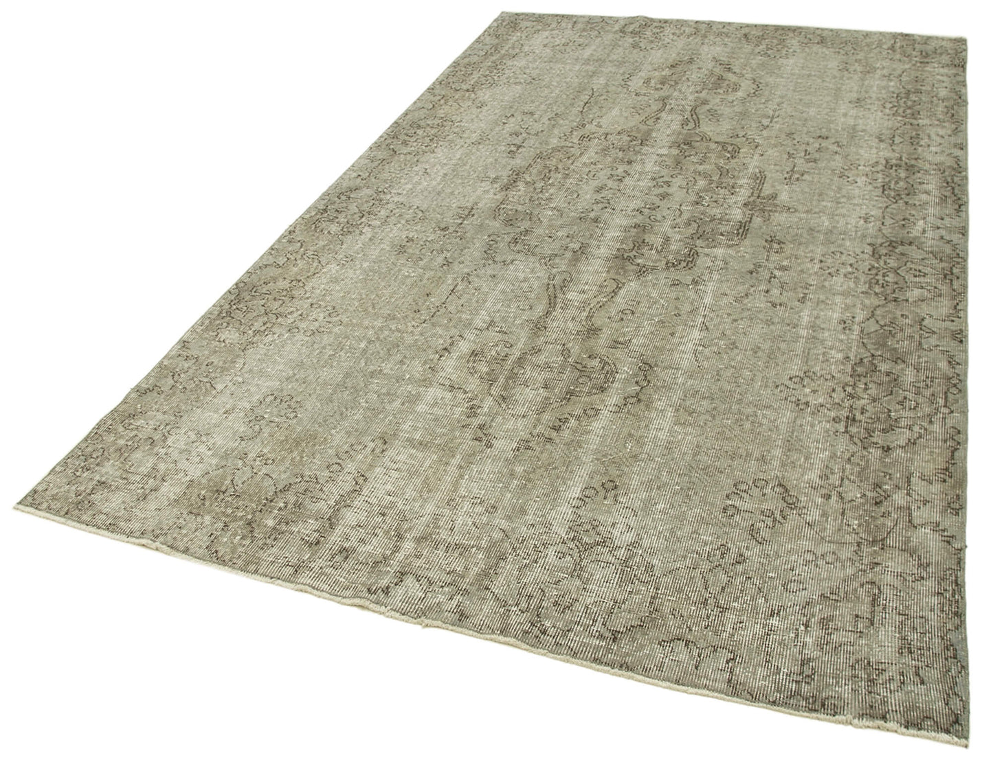 6x9 Grey Overdyed Rug - 23726