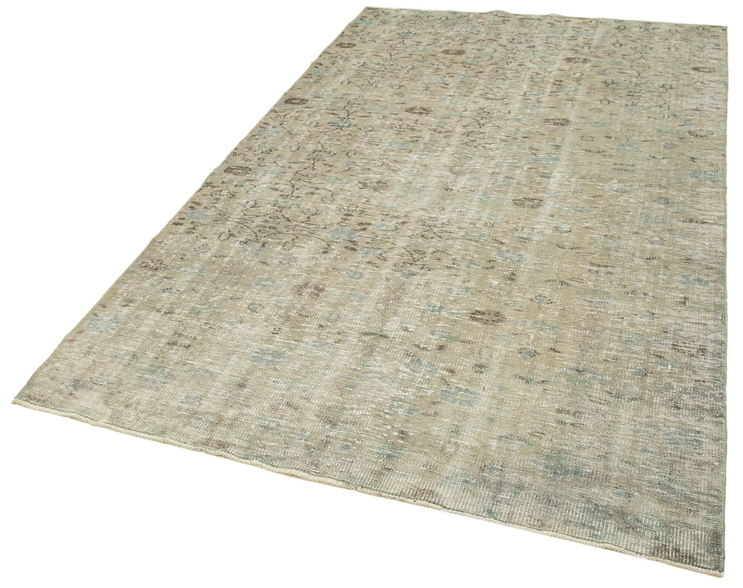 5x8 Grey Overdyed Rug - 23760