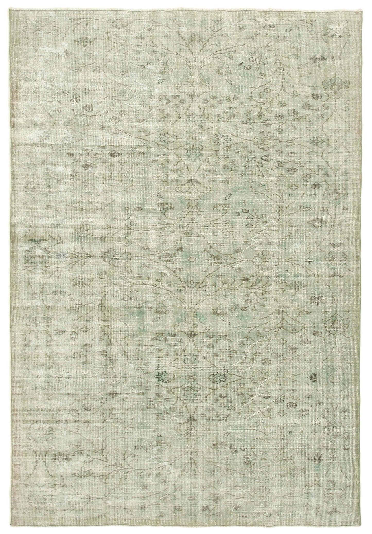 6x9 Grey Overdyed Rug - 23768