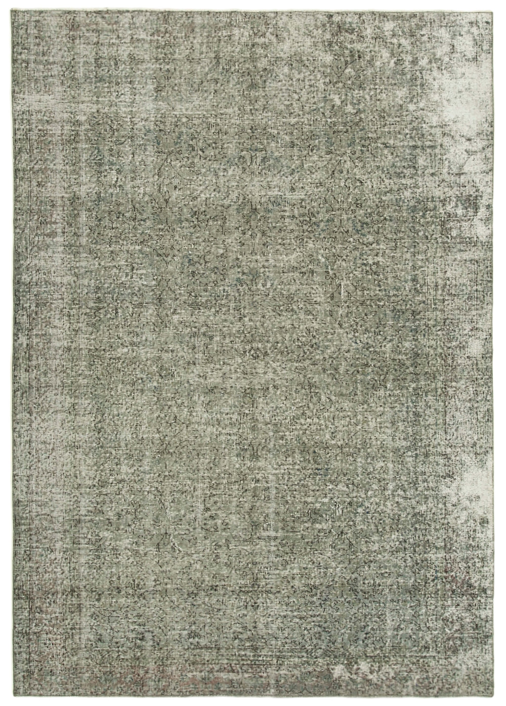 7x9 Grey Overdyed Rug - 23769