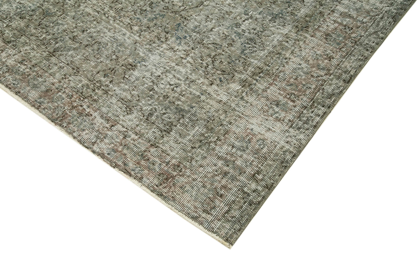 7x9 Grey Overdyed Rug - 23769