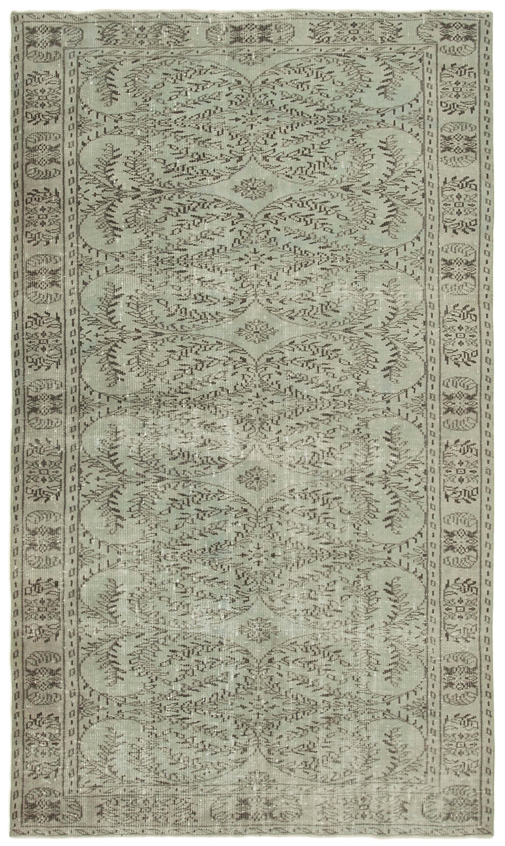 6x9 Grey Overdyed Rug - 23786