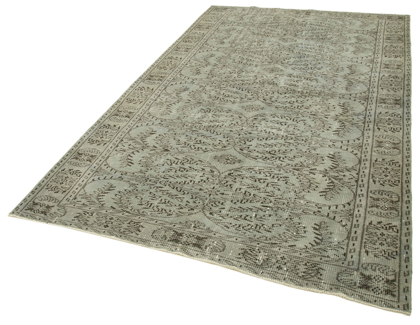 6x9 Grey Overdyed Rug - 23786