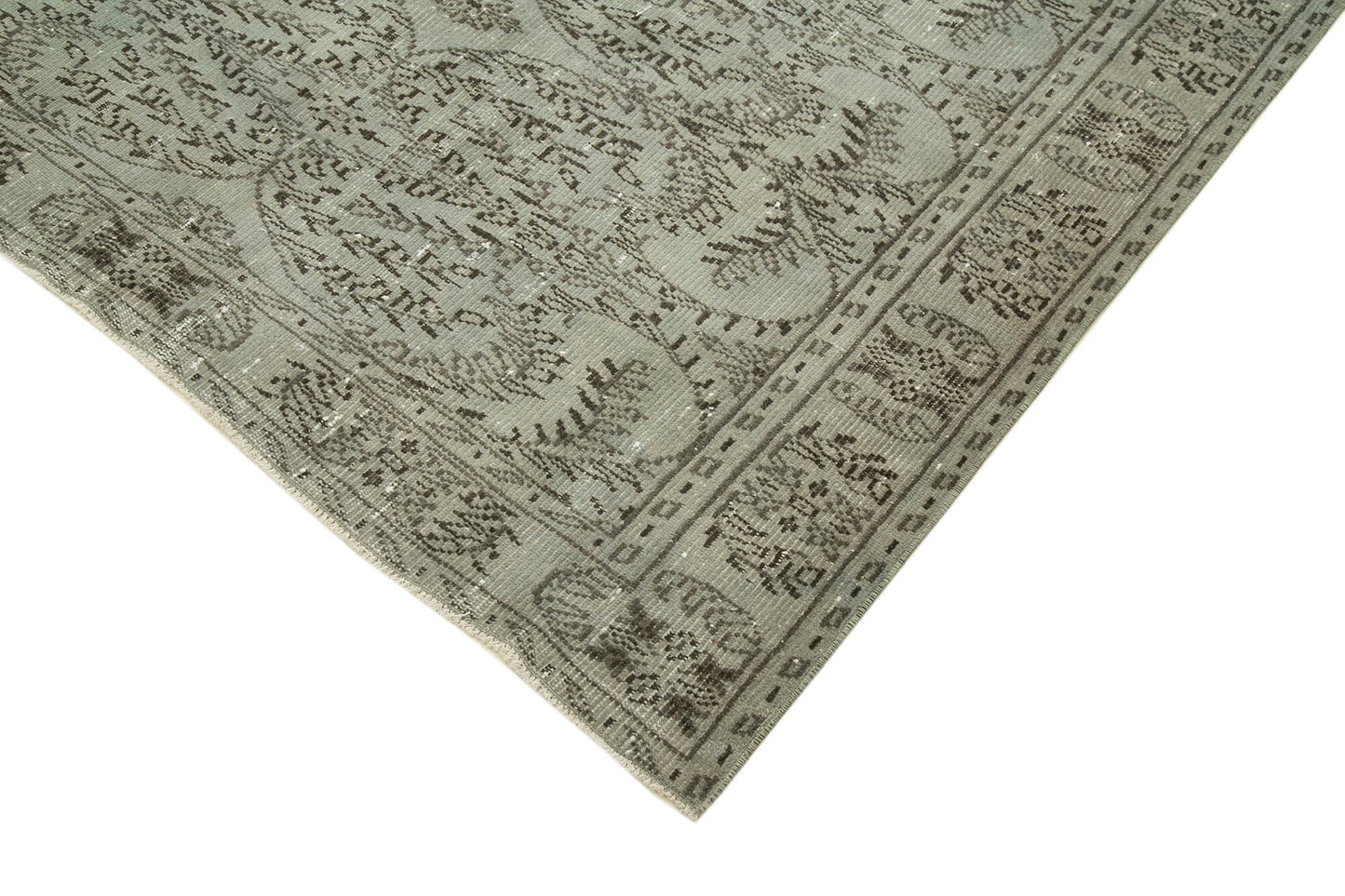 6x9 Grey Overdyed Rug - 23786