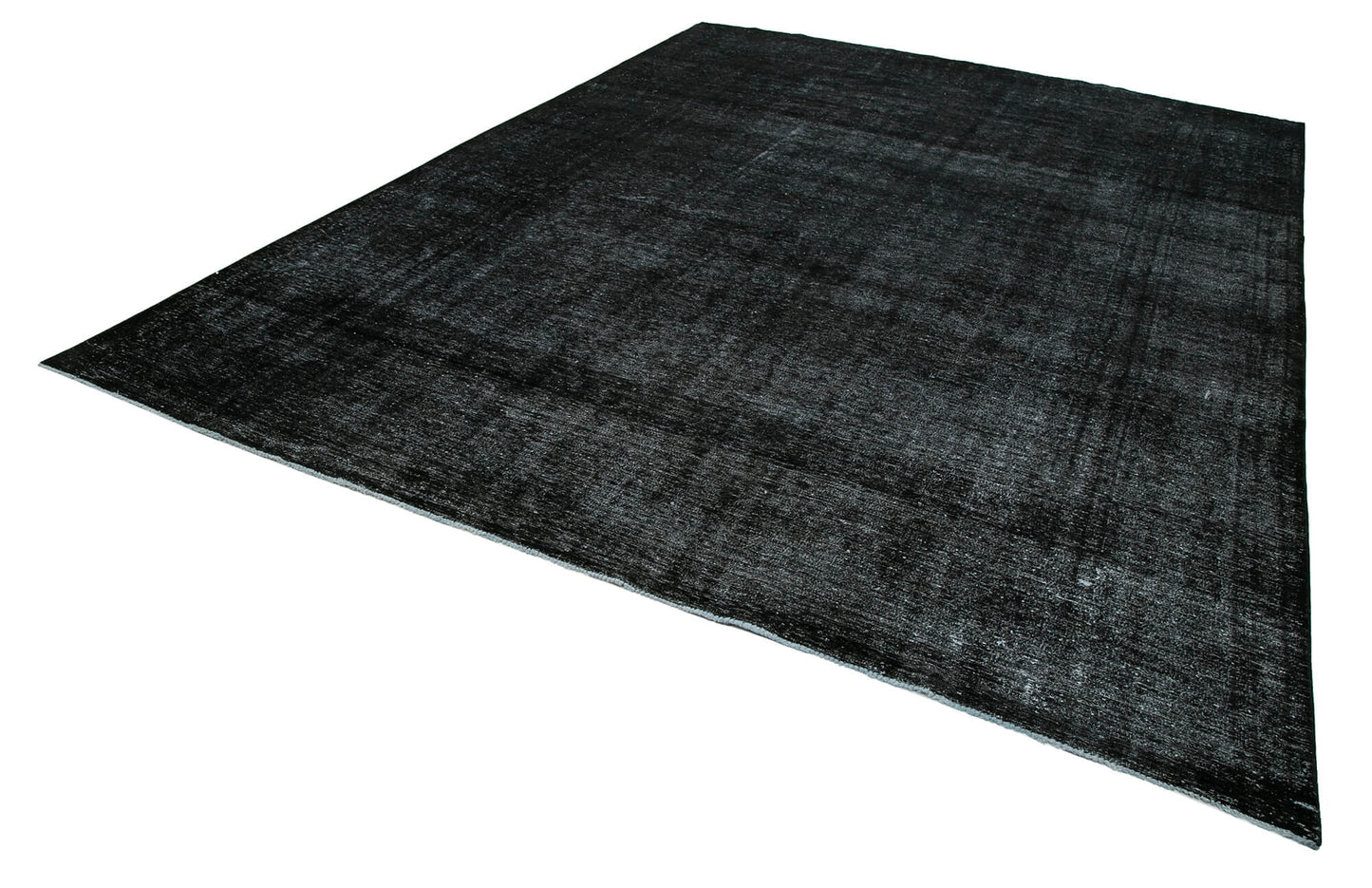 9x13 Black Overdyed Large Area Rug - 24313