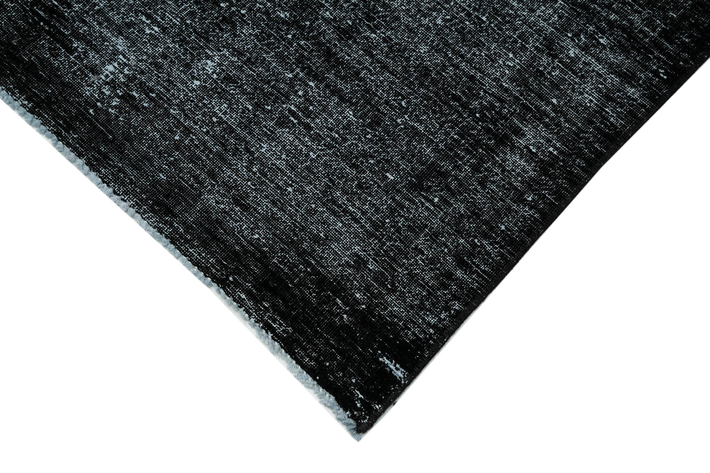 9x13 Black Overdyed Large Area Rug - 24313