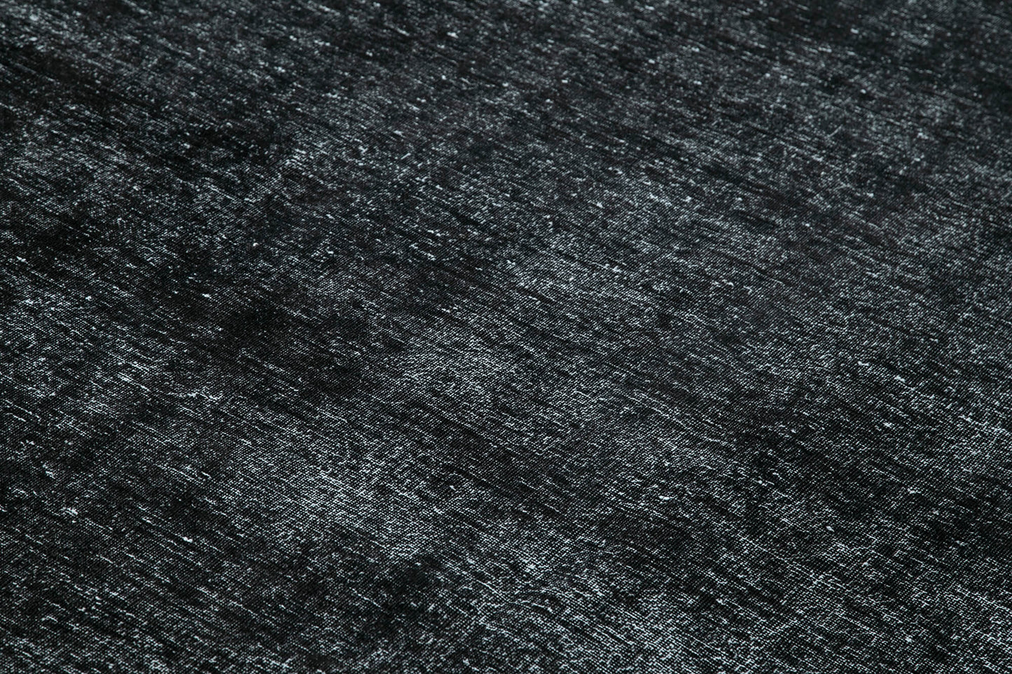 9x13 Black Overdyed Large Area Rug - 24313