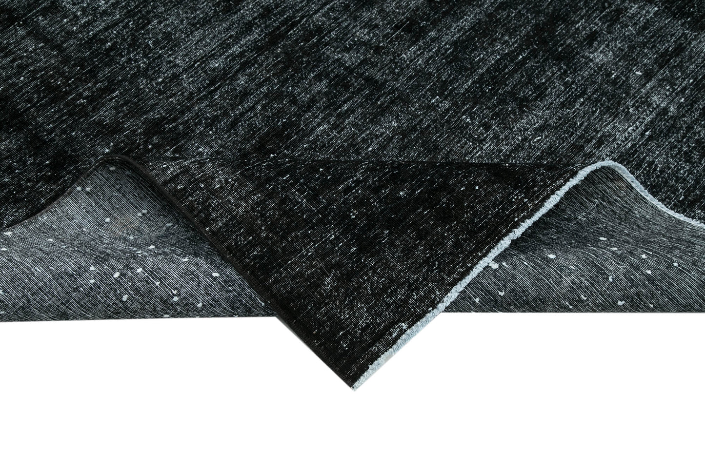 9x13 Black Overdyed Large Area Rug - 24313