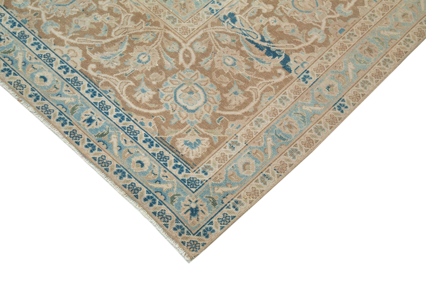 10x13 Beige Vintage Large Area Rug - 24850