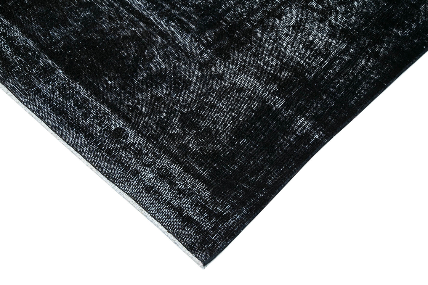 10x13 Black Overdyed Large Area Rug - 24873