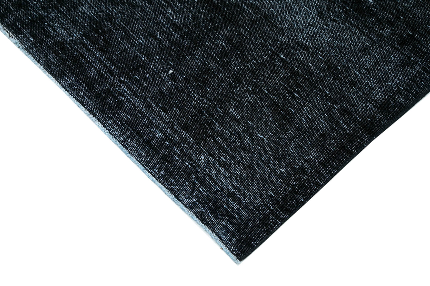 9x13 Black Overdyed Large Area Rug - 24874