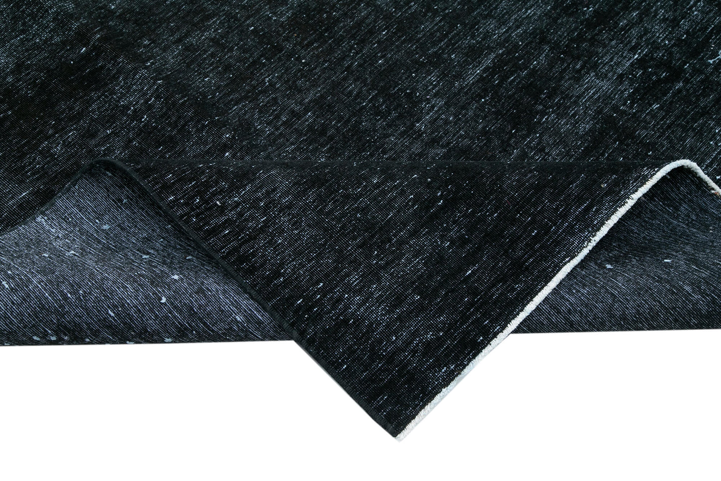 9x13 Black Overdyed Large Area Rug - 24874