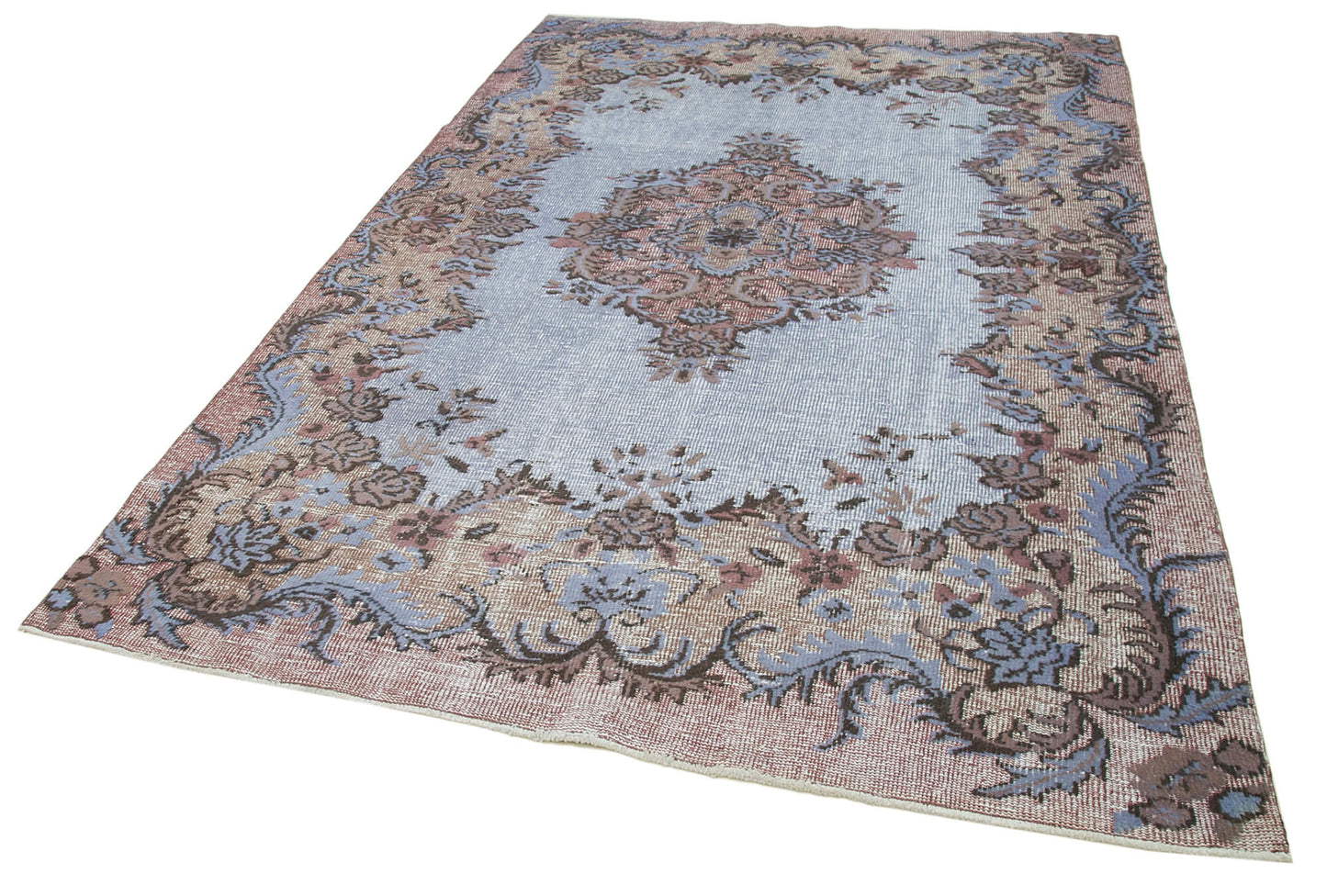 6x9 Blue Over Dyed Rug - 25433