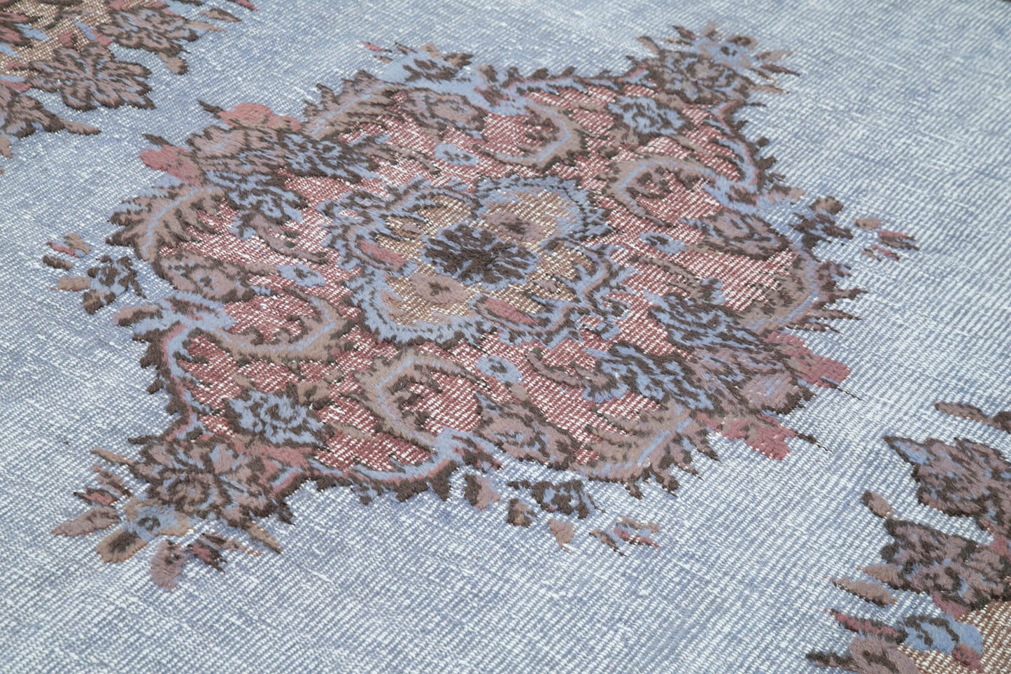 6x9 Blue Over Dyed Rug - 25433