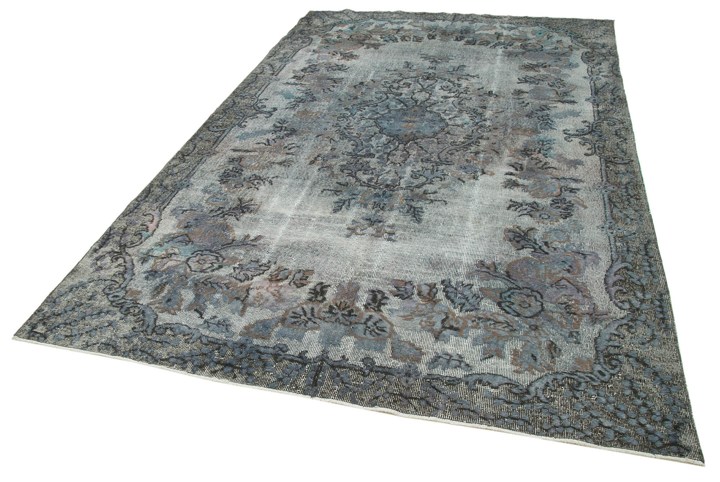 7x10 Grey Over Dyed Rug - 25441