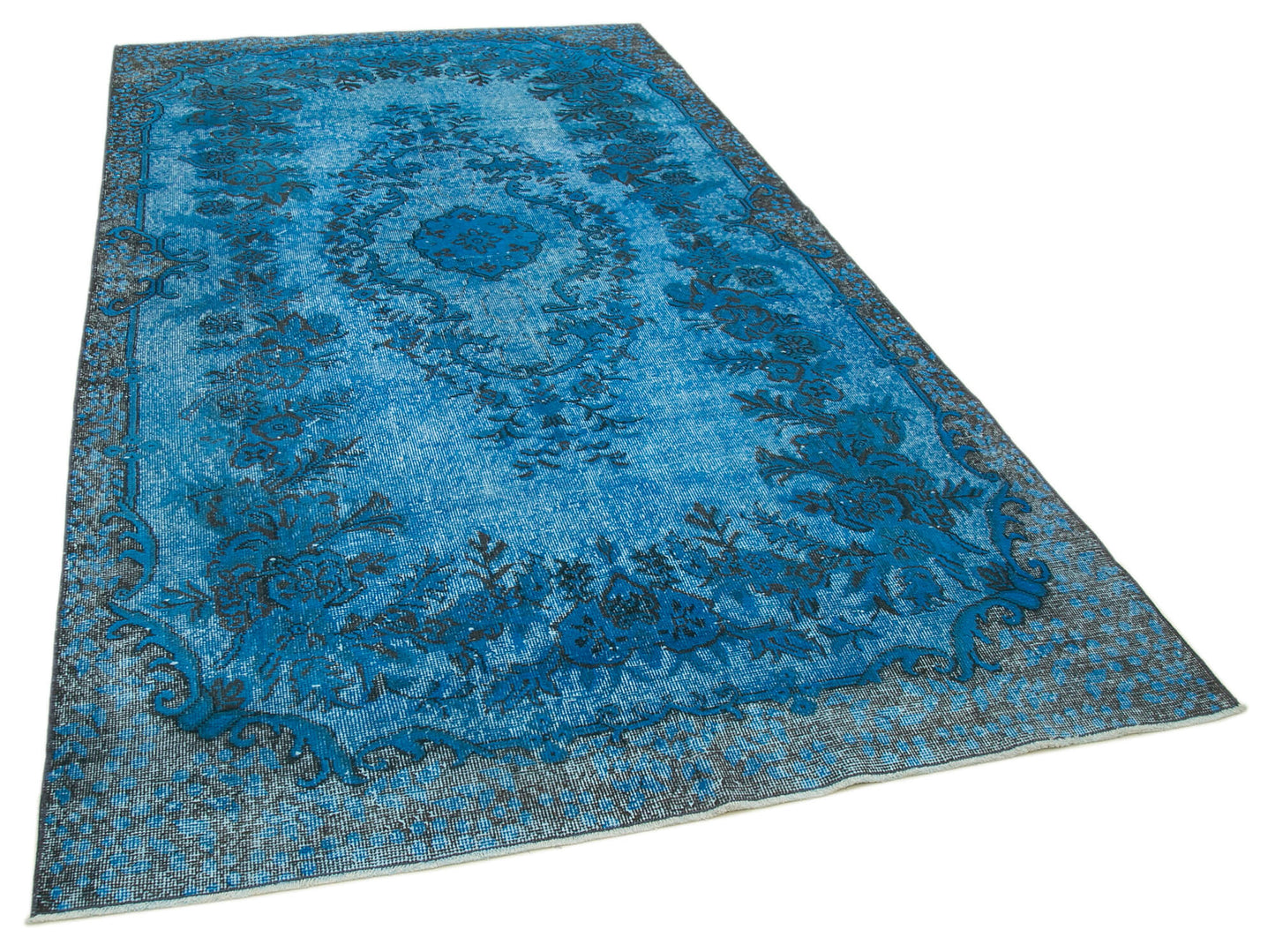 6x10 Blue Over Dyed Rug - 25479