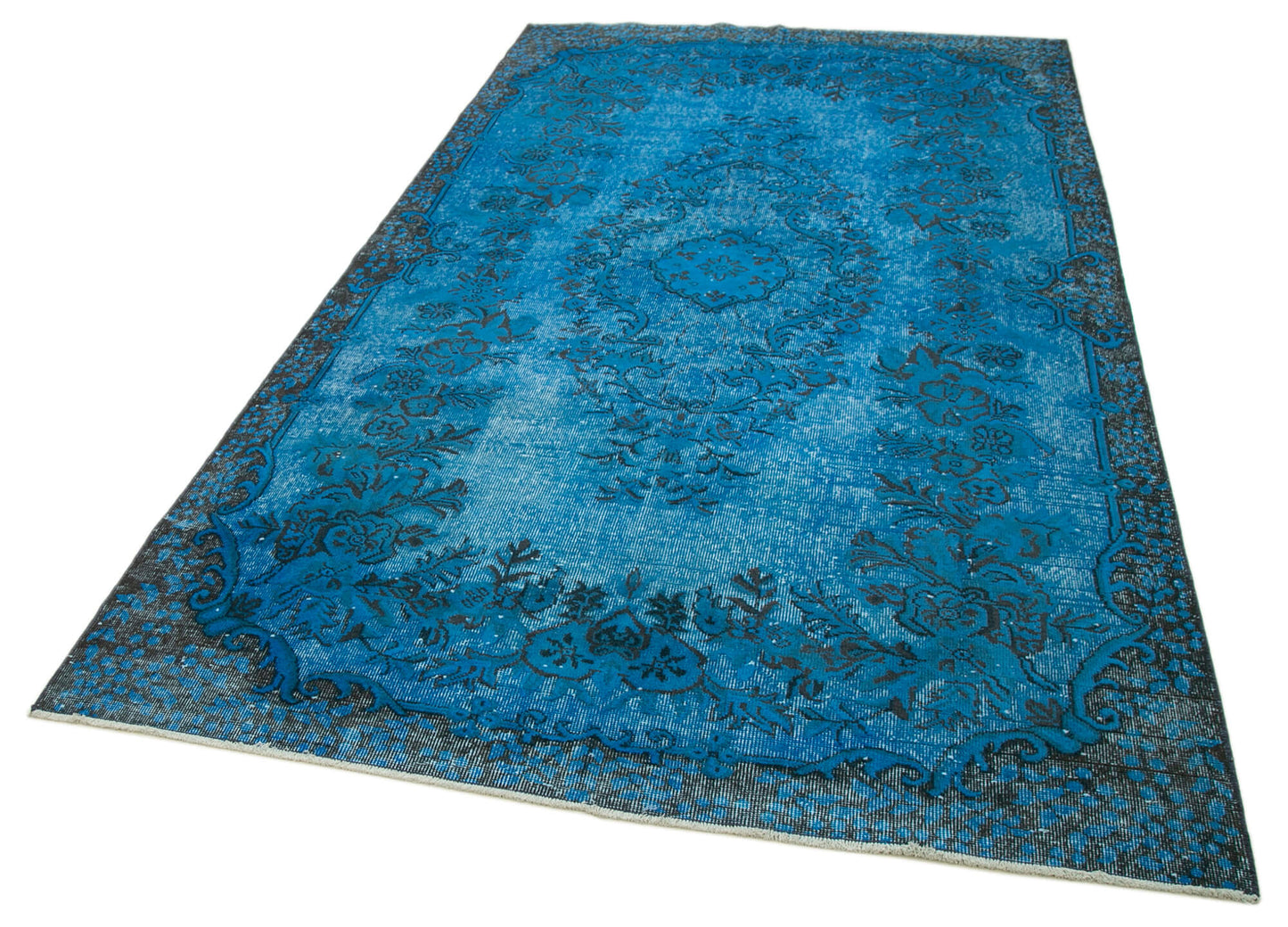 6x10 Blue Over Dyed Rug - 25479