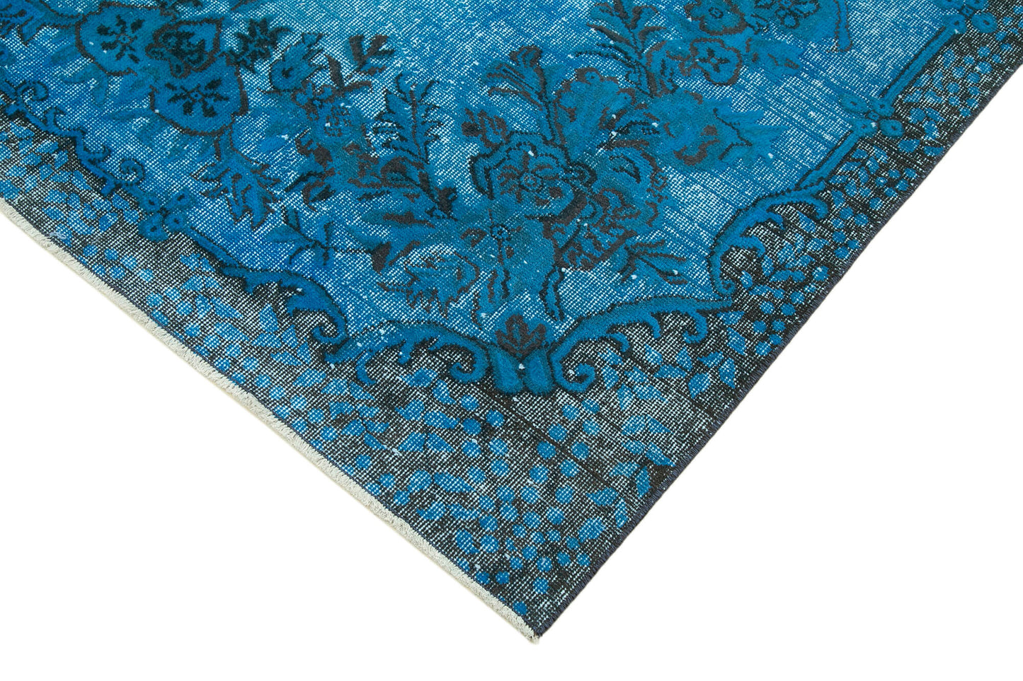 6x10 Blue Over Dyed Rug - 25479