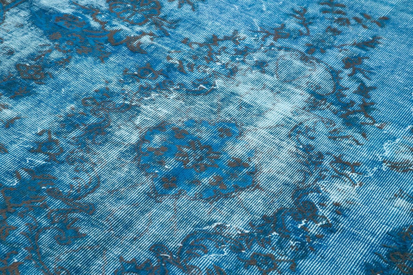 5x9 Blue Over Dyed Rug - 25480