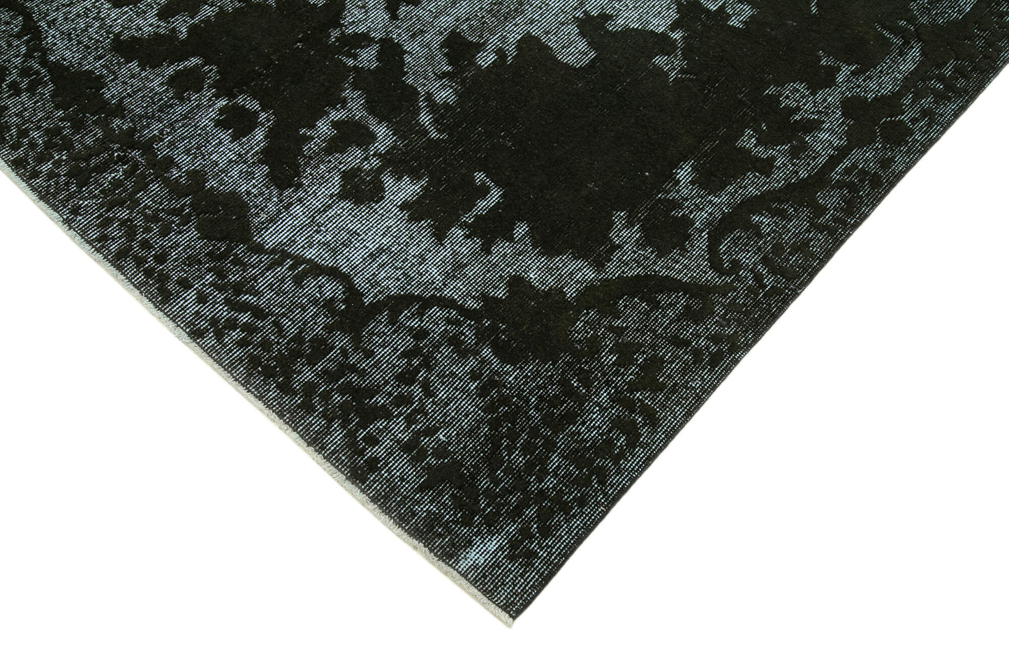 5x9 Black Over Dyed Rug - 25494